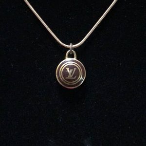 Authentic Louis Vuitton charm necklace